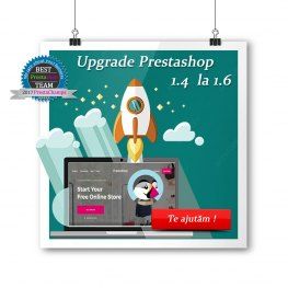 Pachet pentru actualizarea PrestaShop 1.4 la PrestaShop 1.6.1.4
