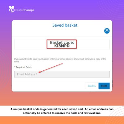 Saved Basket