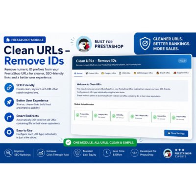 Clean URLs - Remove IDs PRO