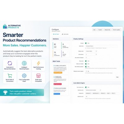 Smart Alternative Products — Feature-Based Recommendations