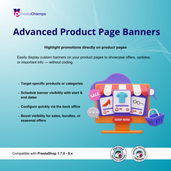 Advanced Product Page Banners