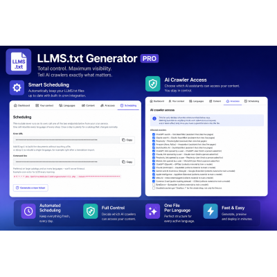 LLMS.txt Generator PRO