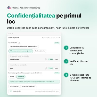 OpenAI / ChatGPT Ads — Confidențialitatea pe primul loc