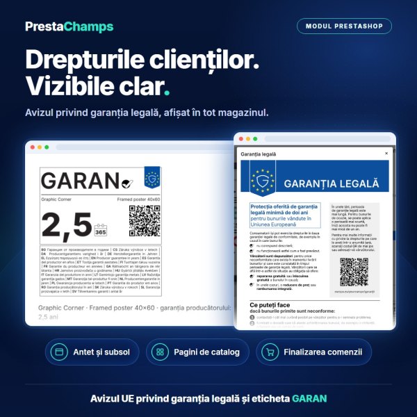 Avizul UE privind garanția legală și eticheta GARAN – Regulamentul (UE) 2025/1960