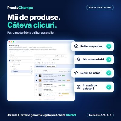Avizul UE privind garanția legală și eticheta GARAN