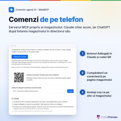 Conector agenți AI – WebMCP