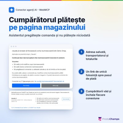Conector agenți AI – WebMCP