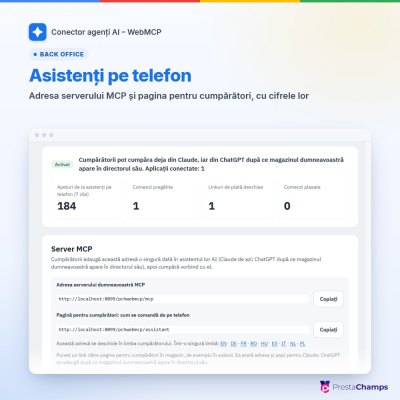 Conector agenți AI – WebMCP