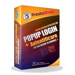 Modul PrestaShop Pop-up Login
